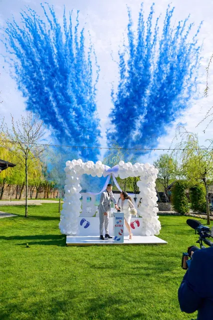 Artificii de zi și gender reveal — Just Roses